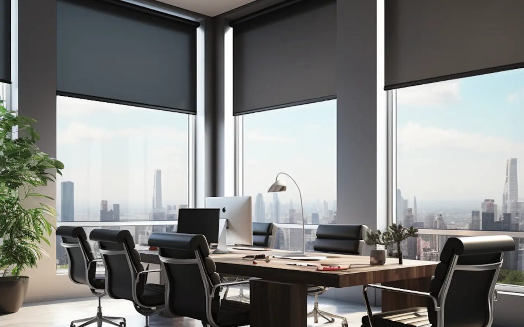 Office Roller Shades – Elegant Window Fashions
