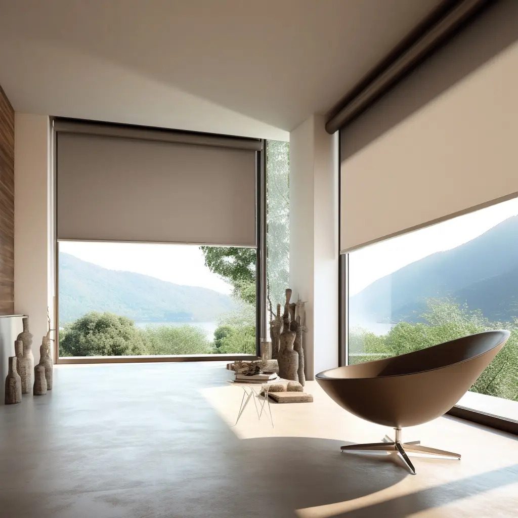 Vacation Room Roller Shades